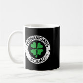 Shenanigans Squad Grappige St. Patrick's Dag Match Koffiemok (Links)