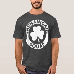 Shenanigans Squad Grappige St. Patrick's Dag Match T-shirt