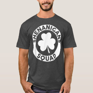 Shenanigans Squad Grappige St. Patrick's Dag Match T-shirt