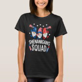 Shenanigans Squad Happy 4th Of July  Gnome Patriot T-shirt (Voorkant)