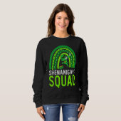 Shenanigans Squad Irish Funny Saint Patrick's Day Trui (Voorkant volledig)
