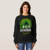 Shenanigans Squad Irish Gnomes Rainbow St Patrick" Trui (Voorkant volledig)