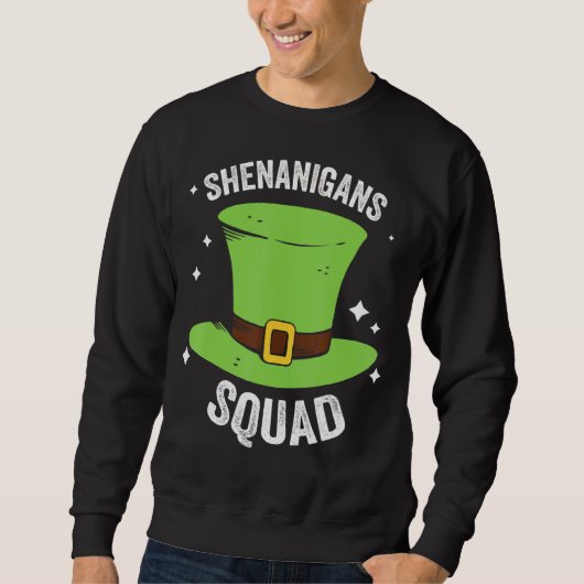 Shenanigans Squad Irish Pet St Patrick's Day Trui (Voorkant)