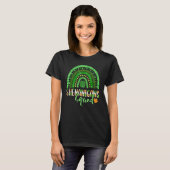 Shenanigans Squad Irish Rainbow Funny Saint Patric T-shirt (Voorkant volledig)