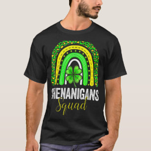 Shenanigans Squad Irish Rainbow St Patrick's Day T-shirt