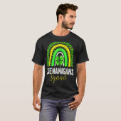 Shenanigans Squad Irish Rainbow St Patrick's Day T-shirt (Voorkant volledig)