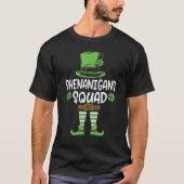 Shenanigans Squad Irish Shirt Funny Saint Patricks (Voorkant)