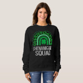 Shenanigans Squad Irish St Saint Patrick's Day Fu Trui (Voorkant volledig)