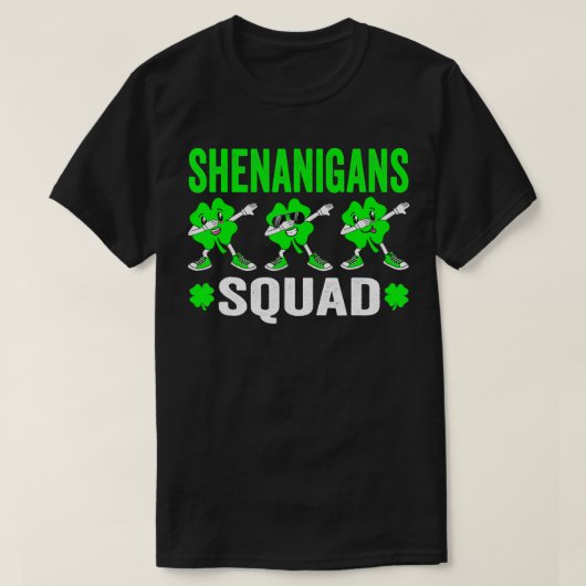 Shenanigans Squad Kinder St Patricks Day Outfit on T-shirt (Design voorkant)