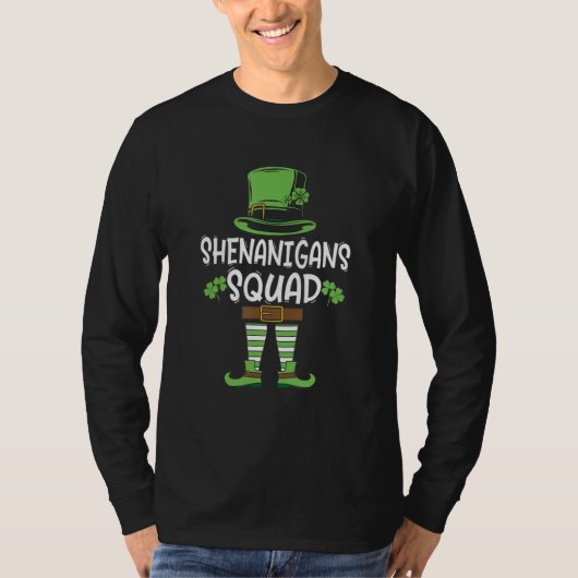 Shenanigans Squad Koll St Patrick's Day T-shirt (Voorkant)