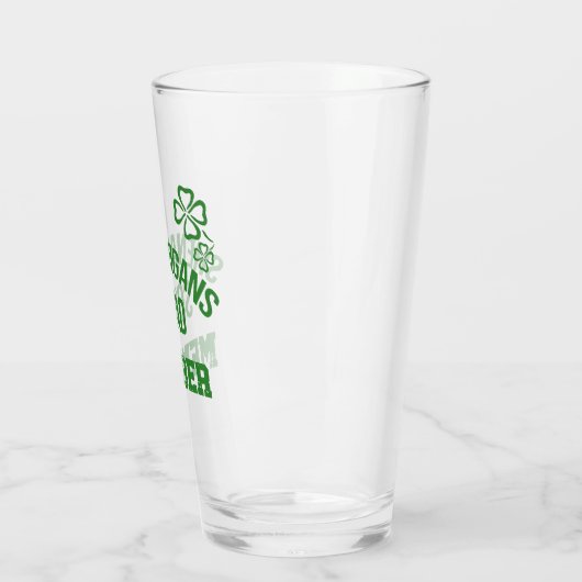 Shenanigans Squad Lid Beer Glas (Links)