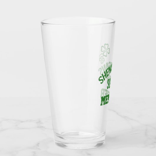 Shenanigans Squad-lid bier Glas (Rechts)
