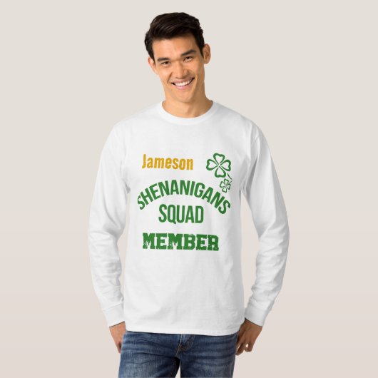 Shenanigans Squad Lid T-shirt (Voorkant volledig)