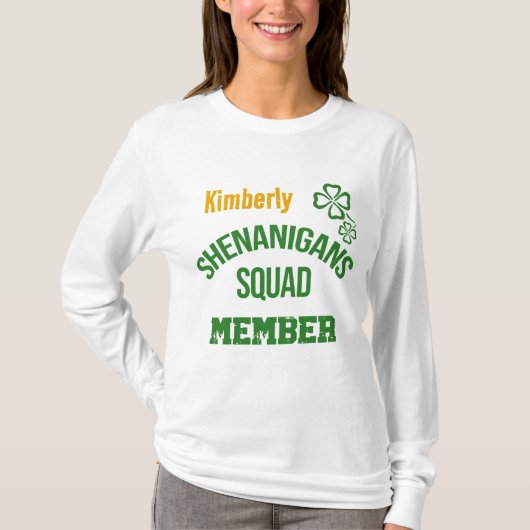 Shenanigans Squad Lid T-shirt (Voorkant)
