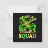 Shenanigans Squad Notitiekaartje (Voorkant)