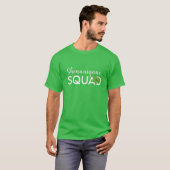 Shenanigans Squad Saint Patricks Day Lucky Shamroc T-shirt (Voorkant volledig)