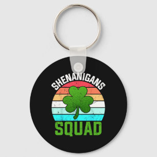Shenanigans Squad Shamrocks Grappige St Patricks D Sleutelhanger