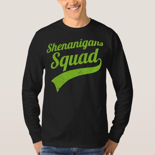 Shenanigans Squad St Patrick S Day T-shirt (Voorkant)