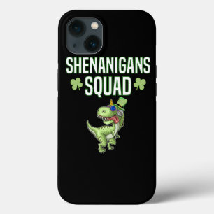 Shenanigans Squad St Patricks Day Dinosaur Dino Bo Case-Mate iPhone Case