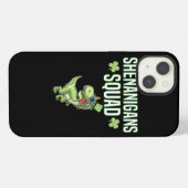 Shenanigans Squad St. Patrick's Day Dinosaur Dino  iPhone Hoesje (Achterkant horizontaal)