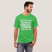 Shenanigans Squad St Patrick's Day Gift T-shirt (Voorkant volledig)