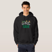Shenanigans Squad St Patricks Day Gnomes Green Pro Hoodie (Voorkant volledig)