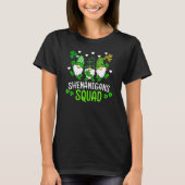Shenanigans Squad St Patricks Day Gnomes Green Pro T-shirt (Voorkant)