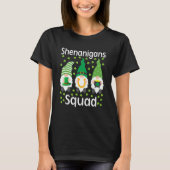 Shenanigans Squad St Patricks Day Gnomes Green Pro T-shirt (Voorkant)