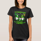 Shenanigans Squad St Patricks Day Gnomes Green Pro T-shirt (Voorkant)