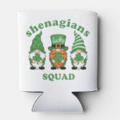 Shenanigans Squad St. Patrick's Day Kabouters Blikjeskoeler (Achterkant)