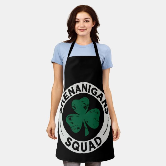 Shenanigans Squad St Patrick's Day Klaver Schort (Gedragen)