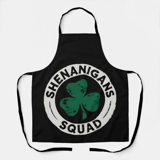 Shenanigans Squad St Patrick's Day Klaver Schort (Voorkant)