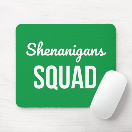 Shenanigans Squad St Patrick's Day Muismat (Met muis)
