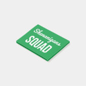 Shenanigans Squad St Patrick's Day Post-it® Notes (Schuin)
