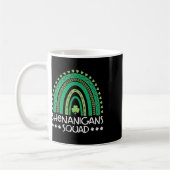 Shenanigans Squad St Patrick's Day Rainbow Shamroc Koffiemok (Links)