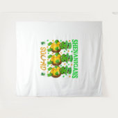 Shenanigans Squad St. Patrick's Day Schattigee sch Wandkleed (Voorkant (horizontaal))