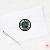 Shenanigans Squad St Patrick's Day Shamrock Ronde Sticker (Envelop)