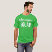 Shenanigans Squad St Patrick's Day T-shirt (Voorkant volledig)