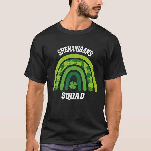 Shenanigans Squad St Patrick's Day T-shirt (Voorkant)