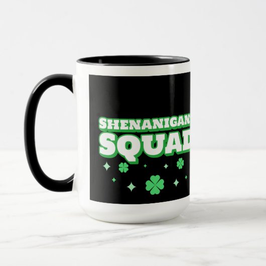 Shenanigans Squad Street Patrick's Day Mok (Links)