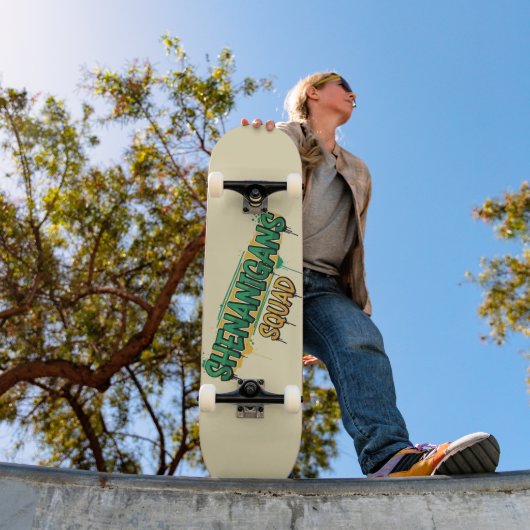 Shenanigans Squad Street Patrick's Day Persoonlijk Skateboard (Buiten 1)