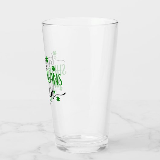 Shenanigans St Patricks Day Drink Glas (Links)