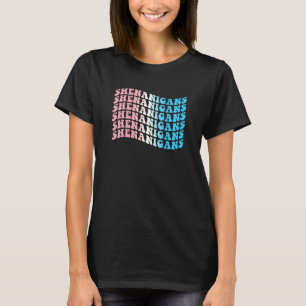 Shenanigans St Patrick's Day Transgender LGB T-shirt