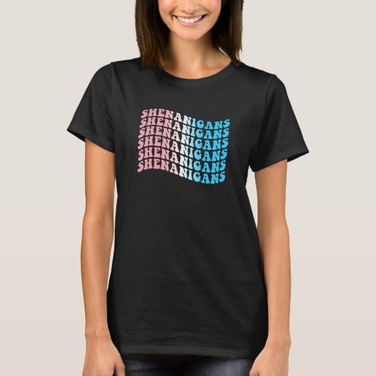 Shenanigans St Patrick's Day Transgender LGB T-shirt (Voorkant)