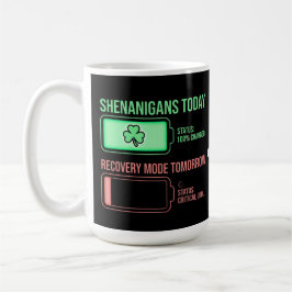 Shenanigans Today Recovery Mode Tomorrow Funny  Koffiemok