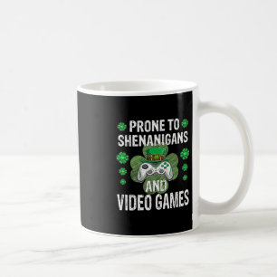Shenanigans Videogames Grappige Gamer St. Patricks Koffiemok
