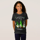 Shenanigans With My Gnomies St Patrick's Day Gnome T-shirt (Voorkant volledig)