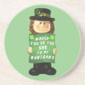 Shenanigans Zandsteen Onderzetter (Voorkant)