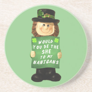 Shenanigans Zandsteen Onderzetter