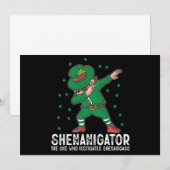 Shenanigator Dabbing St Patrick's Day Shenanigans Kaart (Voorkant / Achterkant)